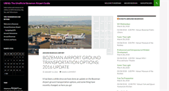 Desktop Screenshot of bozeman-airport.com
